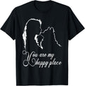 You are My Happy Place Pomeranian dog Funny