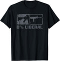 0 Liberal 2Nd Amendment Republican Ar15 Rifle Funny Gun