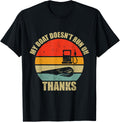 My Boat Doesn Run On Thanks Retro Funny