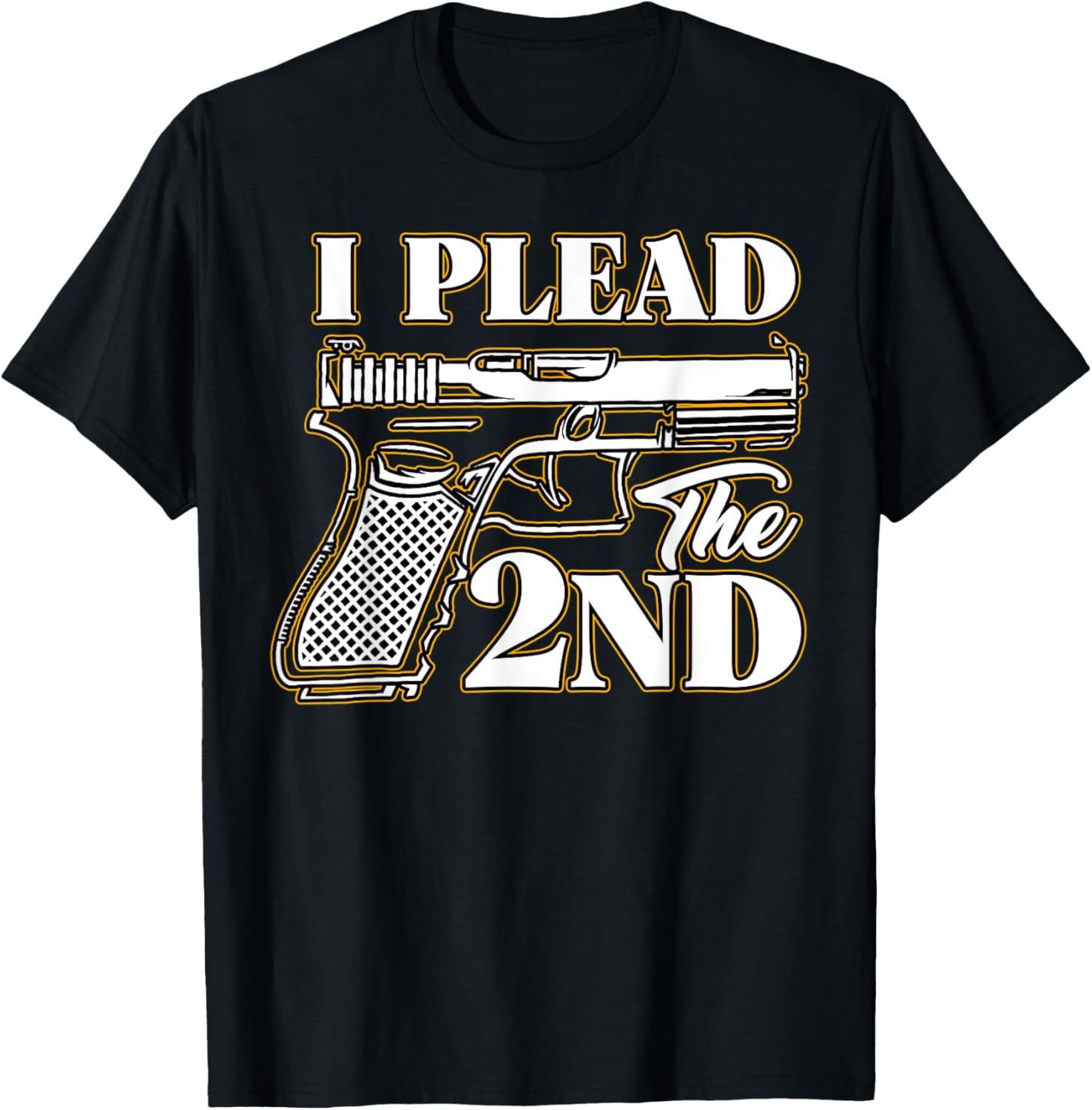 I Plead 2Nd Concealed Pistol Gun Firearm Freedom