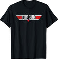 Top Gun Front Back Maverick Logo Action Movie