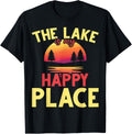 Funny The Lake Is My Place Lake Lovers Lake Life
