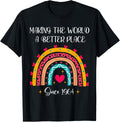 60th Birthday Making The World A Better Place 1964 Rainbow