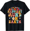 Happiest Aunt On Earth Shirt, Family Trip, Happiest Place