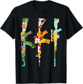 Tropical Gun Lover Firearm Beach Hawaiian Birthday Ak Ar 308