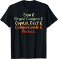Utah National Park Shirt Utah Five Souvenir Places
