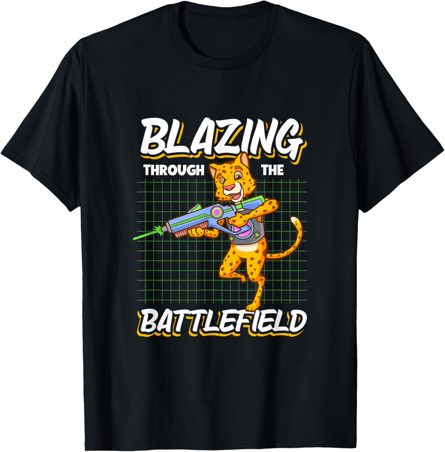 Cheetah With Laser Gun Laser Tag