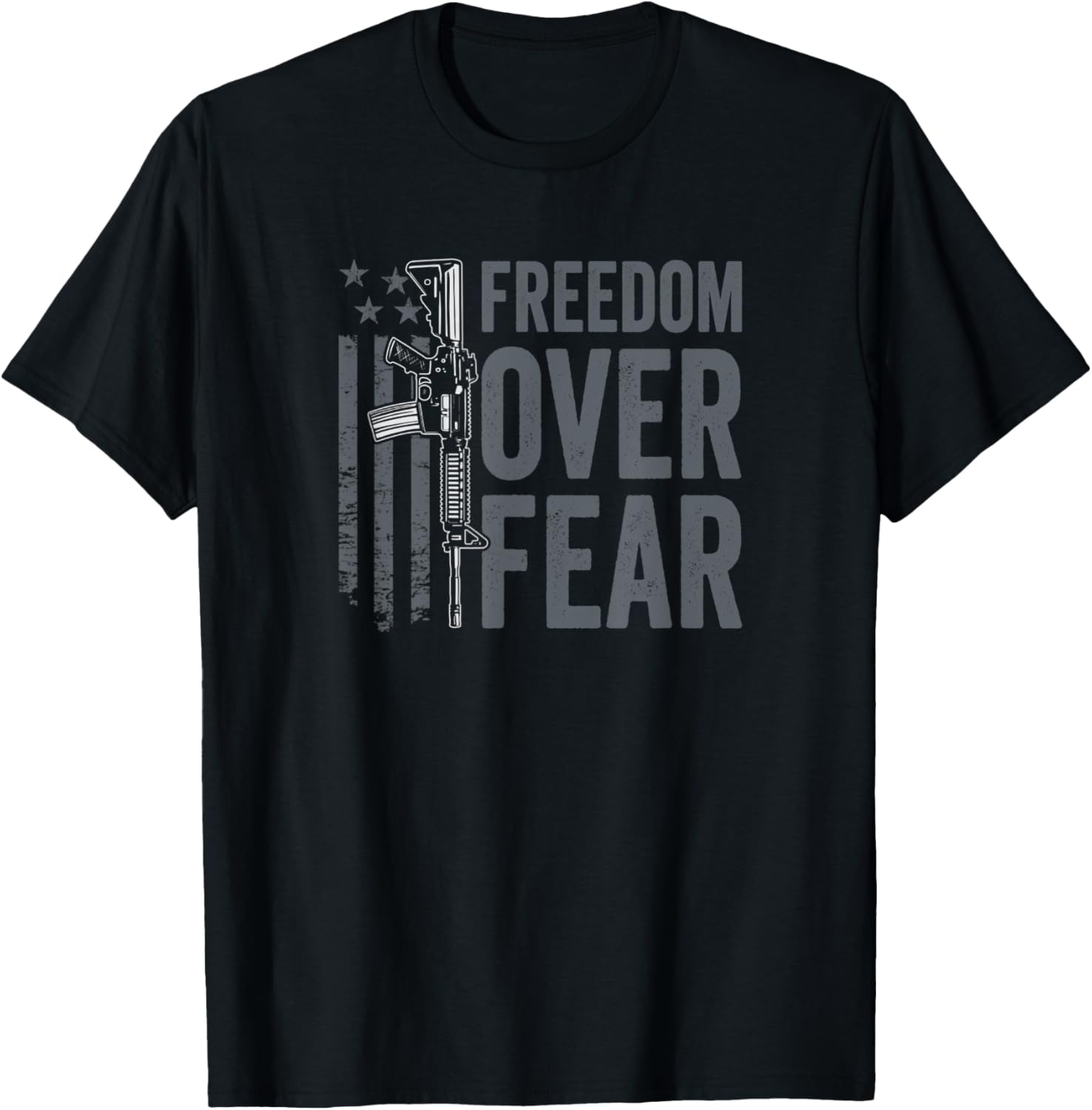 Freedom Over Fear Patriotic Usa 2Nd Amendment Pro Gun