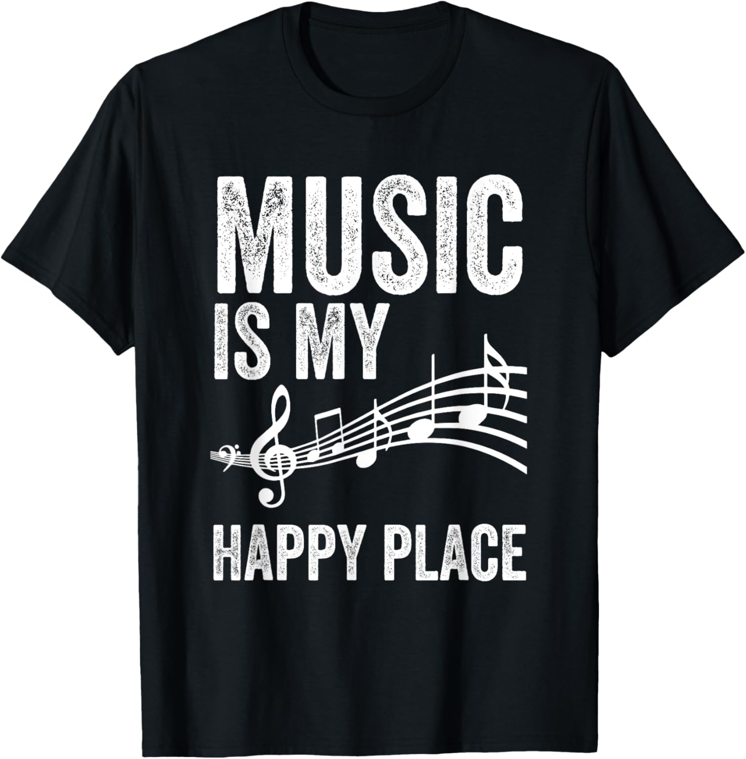 Music Is My Happy Place Inspiring Music Novelty