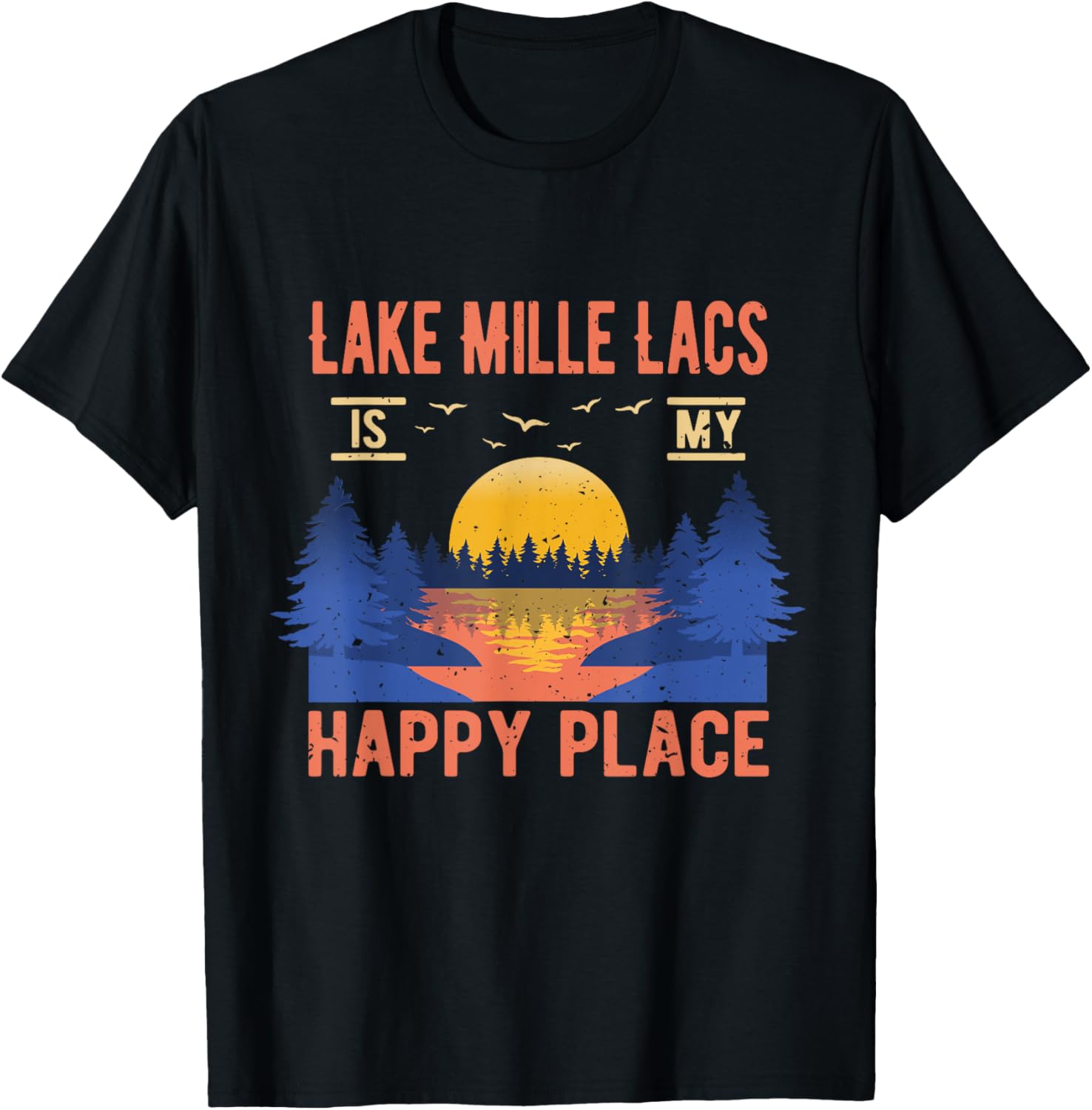 Lake Mille Lacs Is My Happy Place Camping Sayings Camper