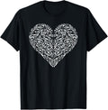 Distressed Heart Gun Love Second Amendment