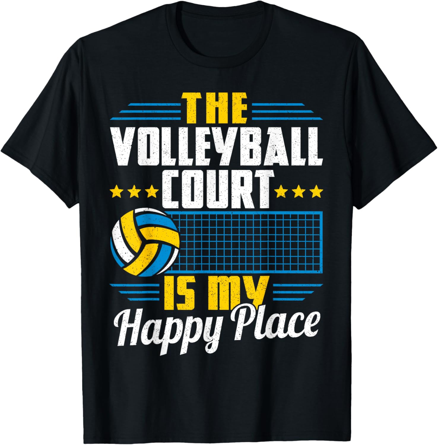 Volleyball The Volleyball Court Is My Happy Place