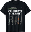 Celebrate Diversity Gun Funny For Lovers Women