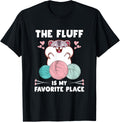 Hamster Crochet Fluff My Favorite Place Knitter Crocheting