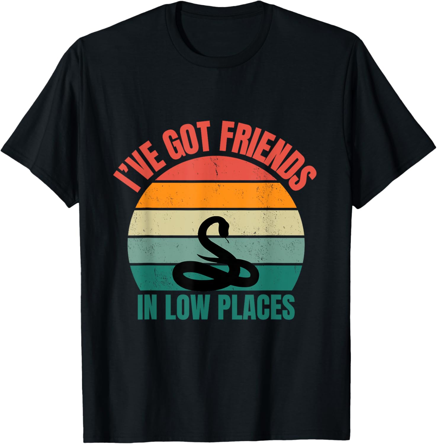 I've Got Friends In Low Places Python Snake Design