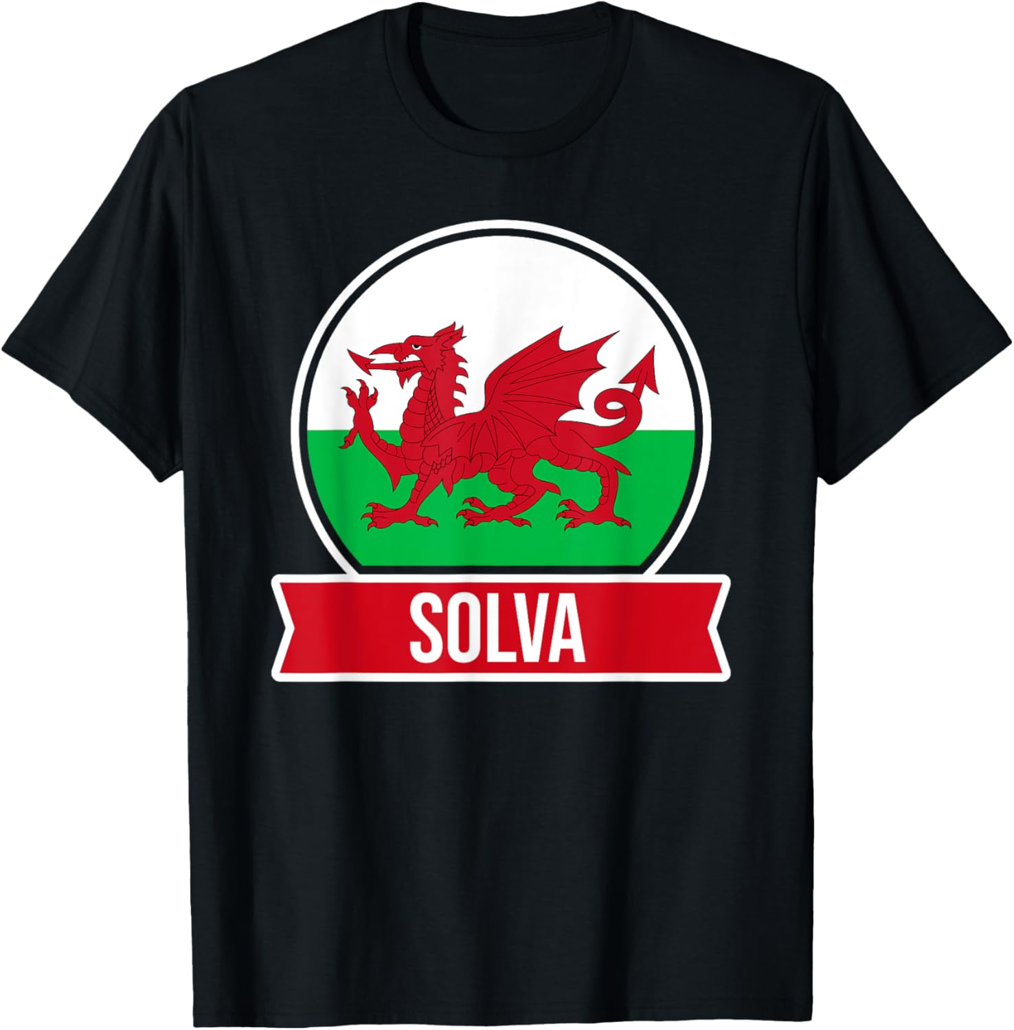 Solva - Cymru - Wales - Welsh place name flag design