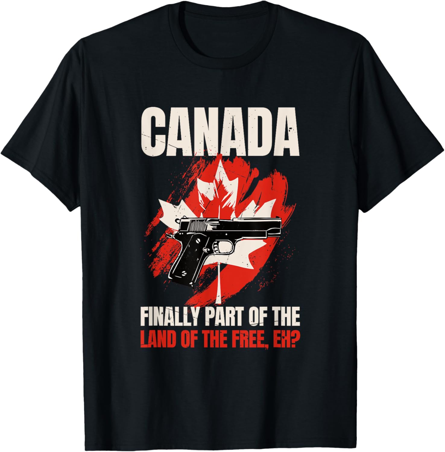 Canada Part Of Land Of Free With More Guns Costume