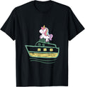 Unicorn Riding Boat Chalk Girls Women Kids Sisters