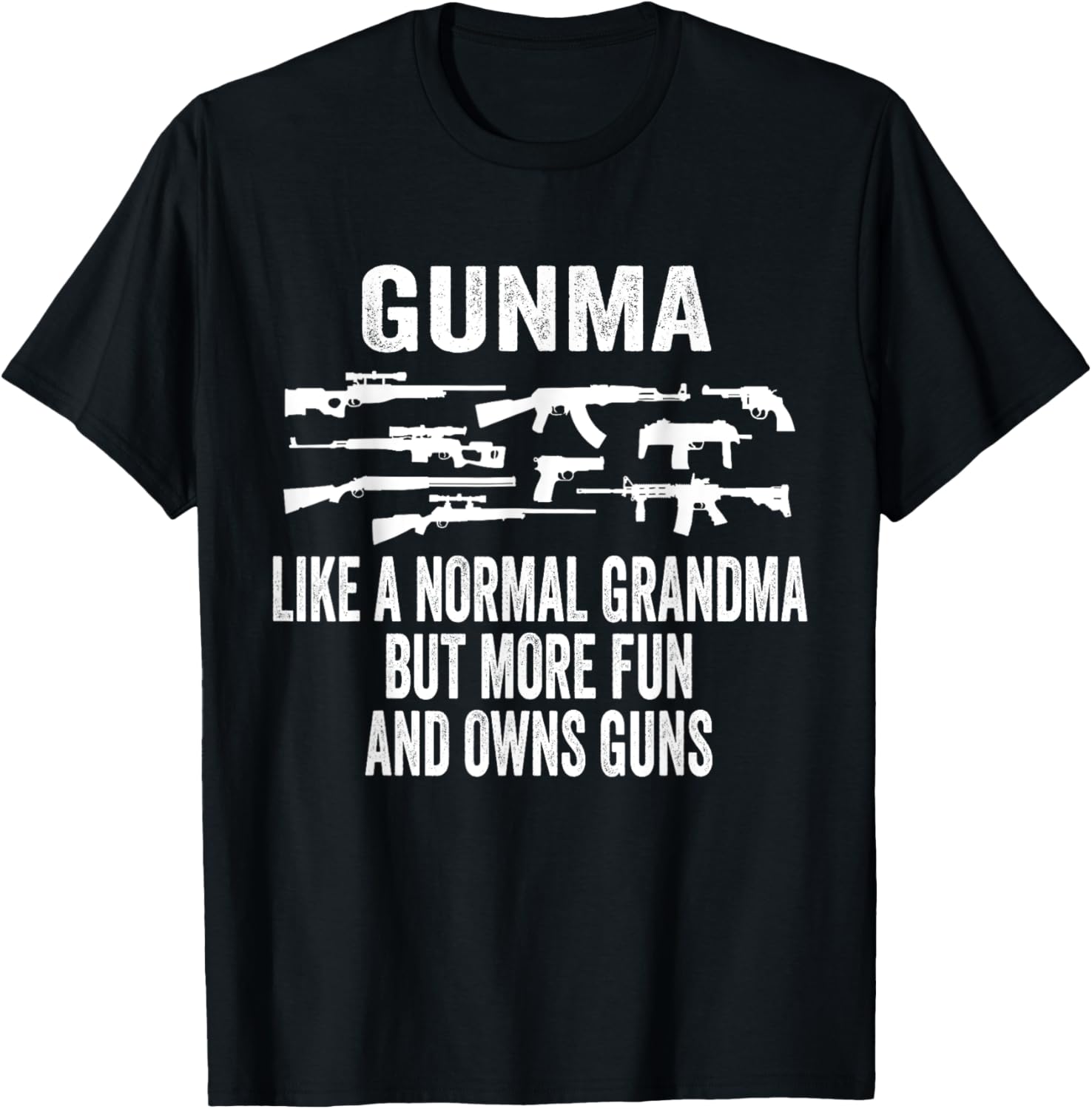 Gunma Like A Normal Grandma But More Fun Owns Guns Funny