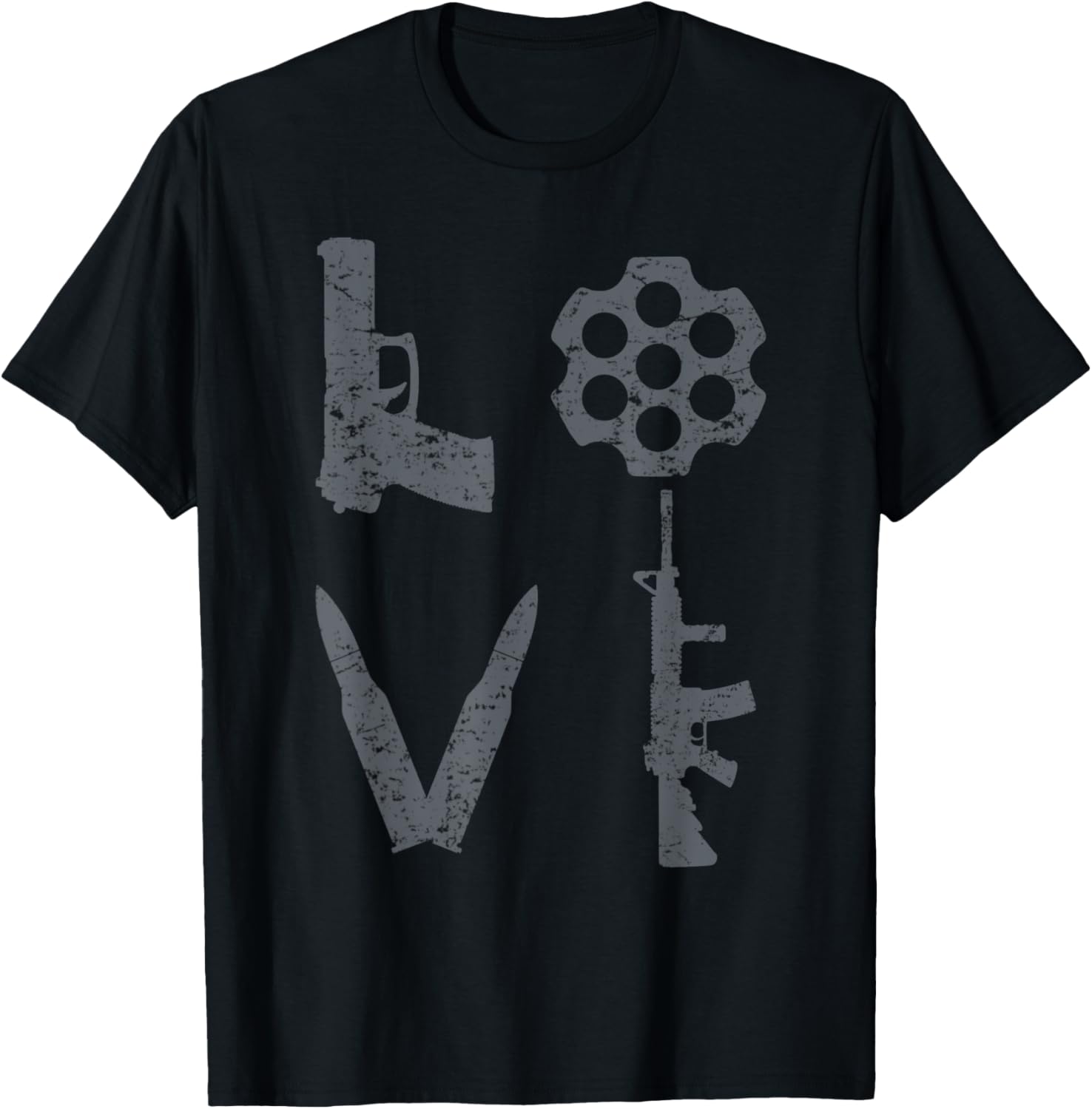 Love Guns Pistol Ar15 Rifle Bullets 2Nd Amendment Pro Gun