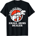 T Rex Small Arms Dealer Gun Shop Ammunition Funny Dinosaur