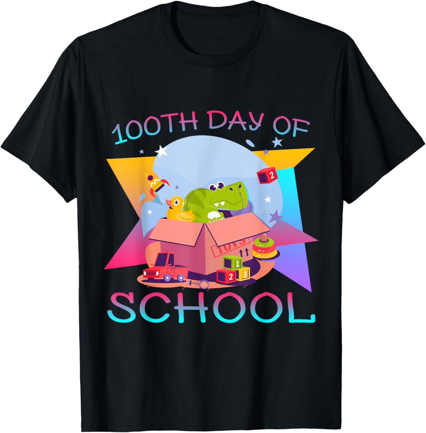 100th Day Of School Children's Place Teacher Student T-Shirt for Men Women