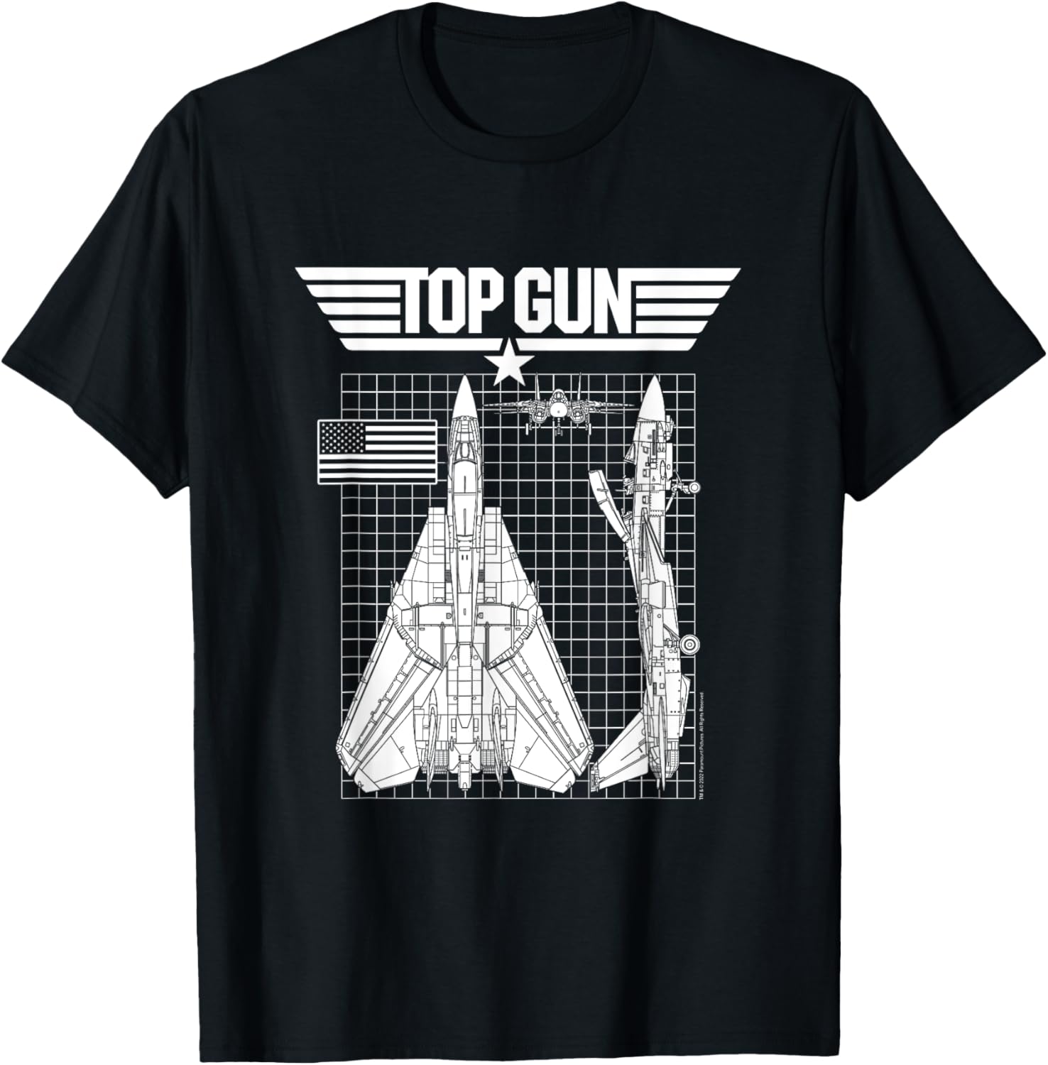 Top Gun F 14 Tomcat Blueprints Action Movie