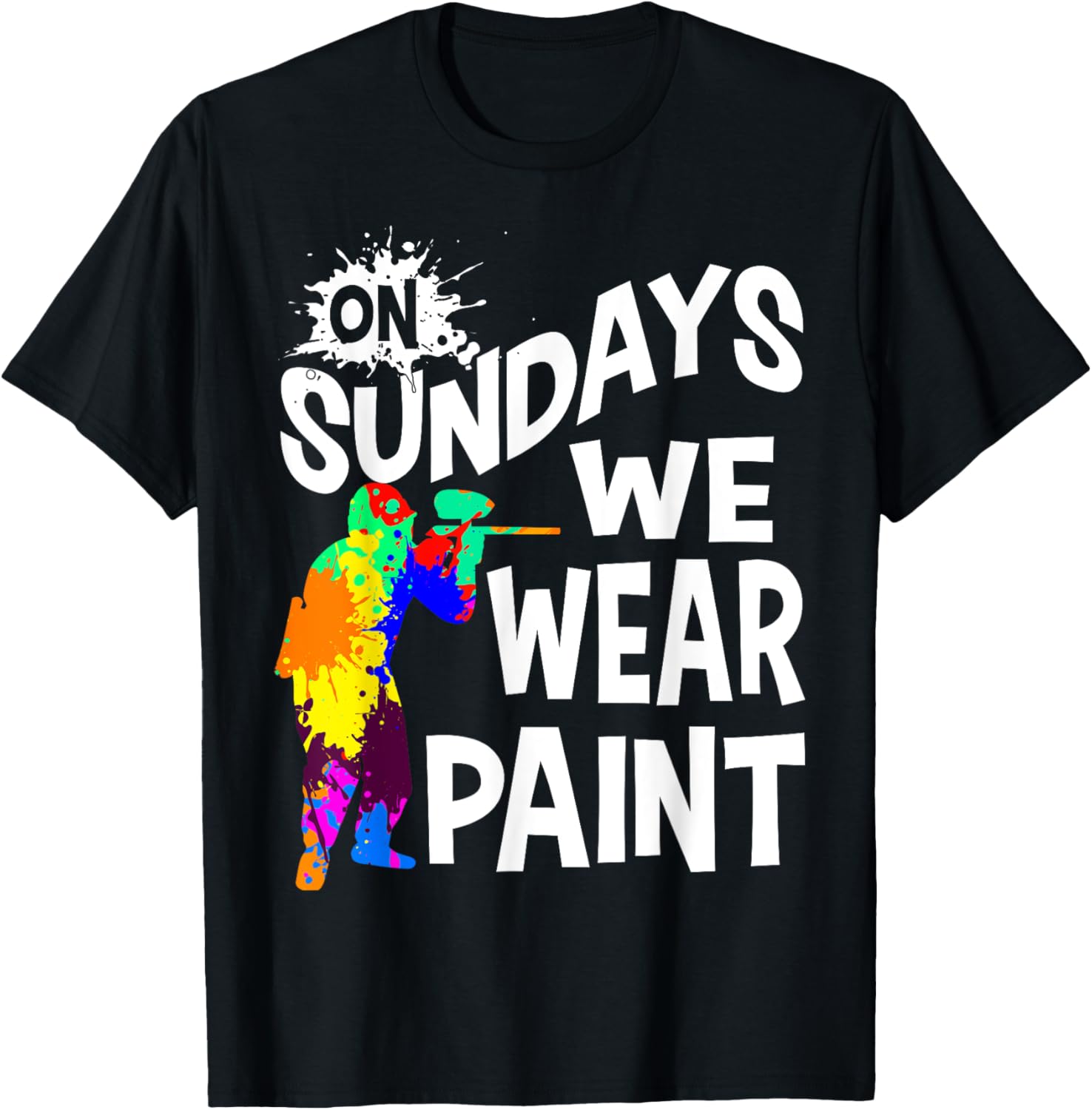 Paintball On Sundays Player Paintballer Air Gun Paint Sport