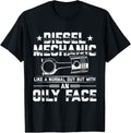 Diesel Mechanic Oily Face Car Mechanics