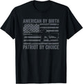 American By Birth Patriot By Choice Pro Gun Usa Flag