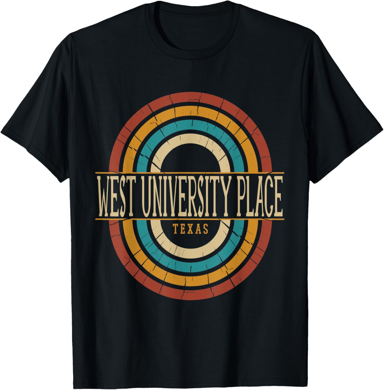 Vintage Retro West University Place Texas TX Souvenirs