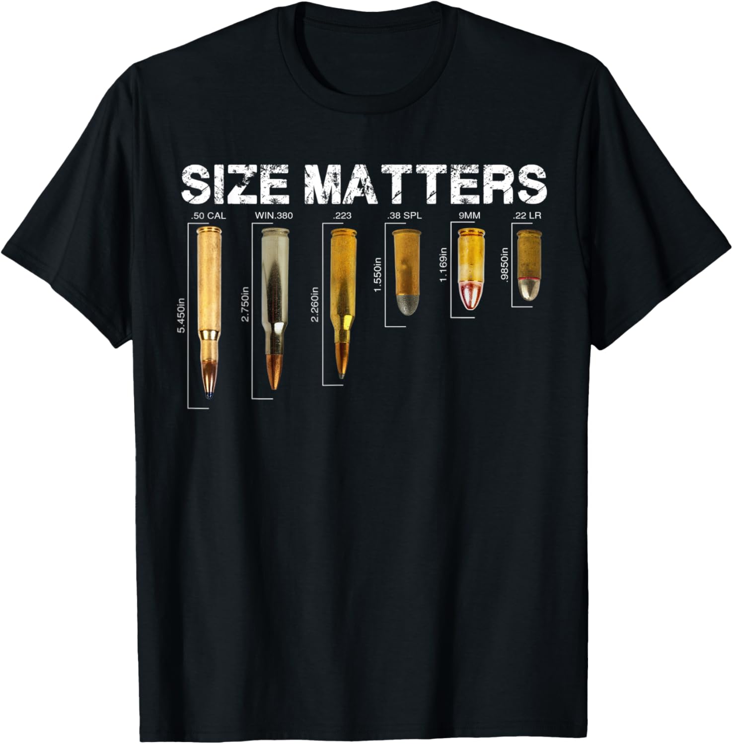 Size Matters Bullets Armor Gun Ammunition Gun Owner Gun Idea