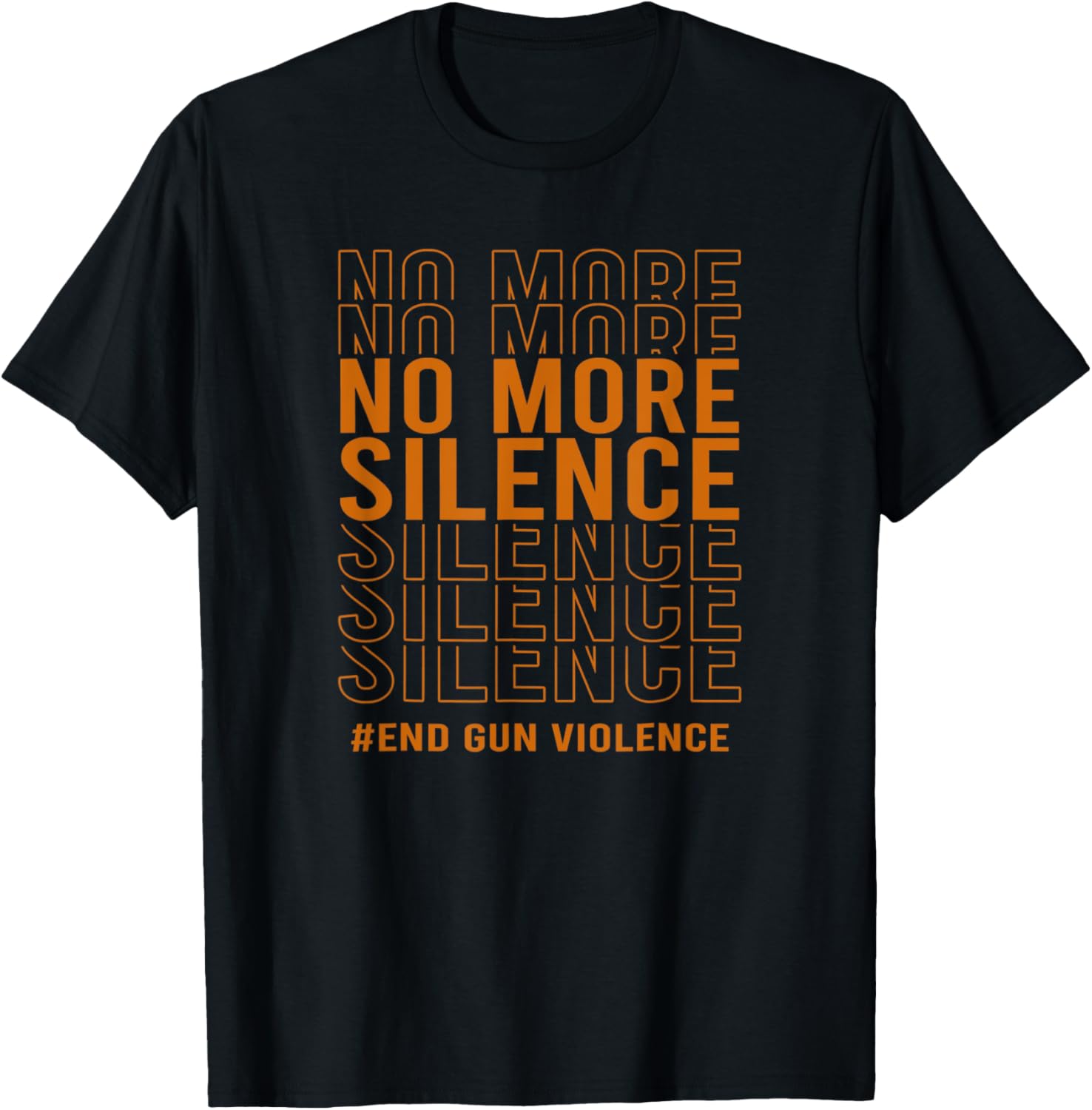 No More Silence End Gun Violence Shirt Gun Reform Now