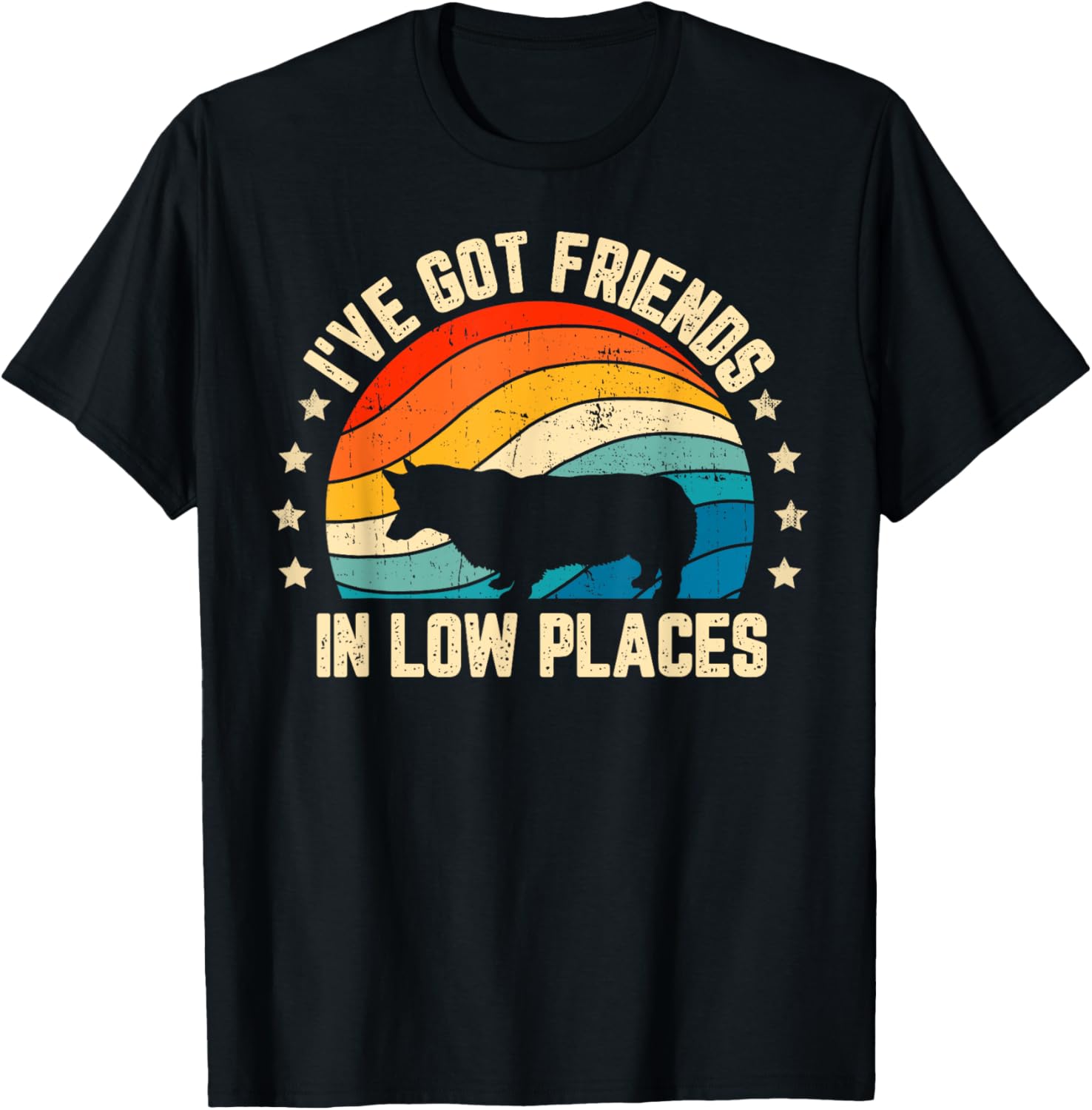 Retro Welsh Corgi I've Got Friends In Low Places