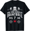 Are You Good At Paintball Player Paintballing Mask Gun