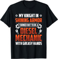 Vintage Mechanic I Love My Diesel Mechanic Girlfriend