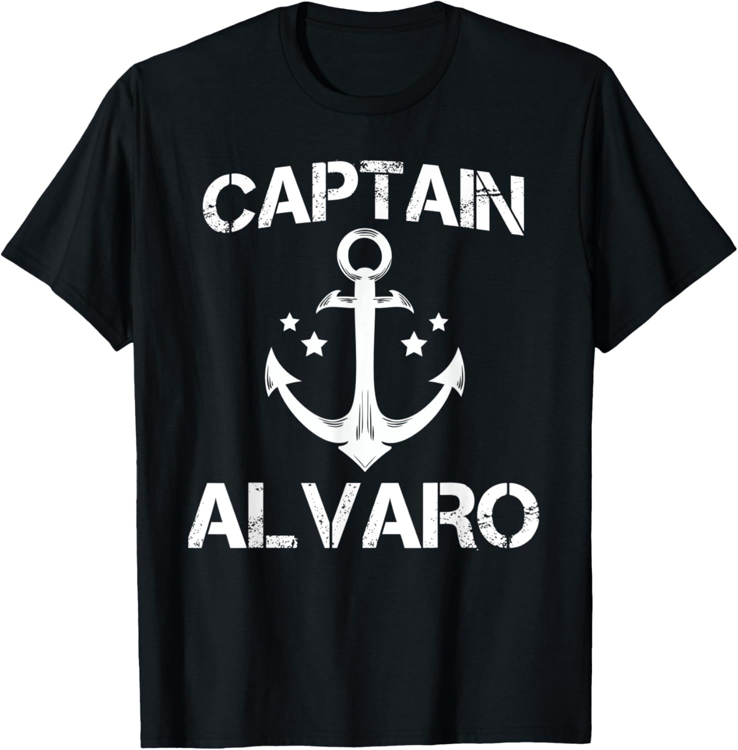 Captain Alvaro Funny Birthday Personalized Name Boat