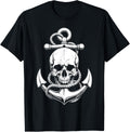 Anchor Skull Rope Funny Captain Boaters Boating Boat