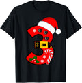 3 Year Old Christmas Santa 3rd Birthday Kids Cute Tee Funny