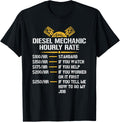 Mechanic Hourly Rate Funny Diesel Mechanic