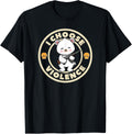 I Choose Violence Funny Cute Bear Holding Gun