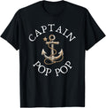 Captain Pop Boat Sailing Boating Grandpa Anchor