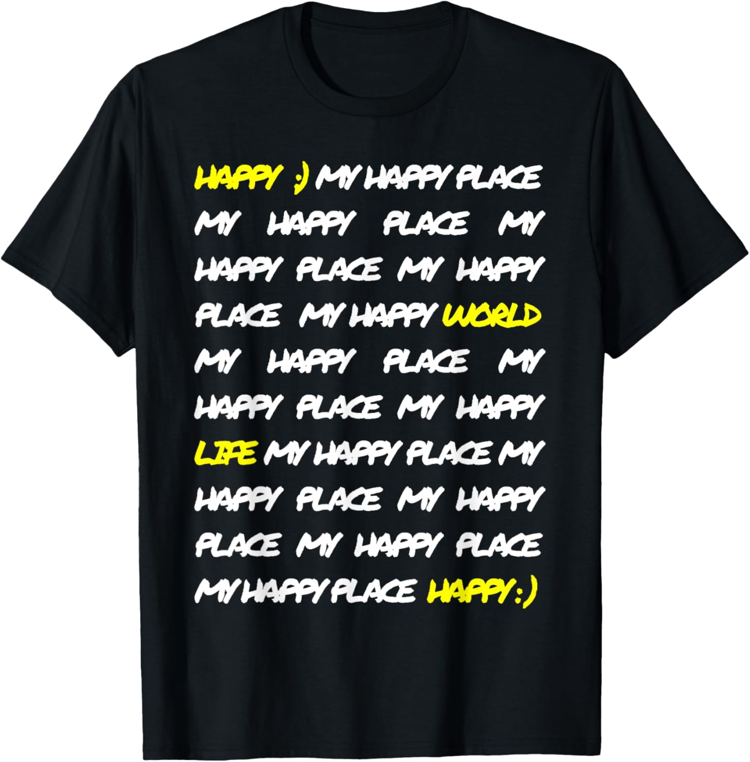 My Happy Place \u2013 Positive Mood Quote Design