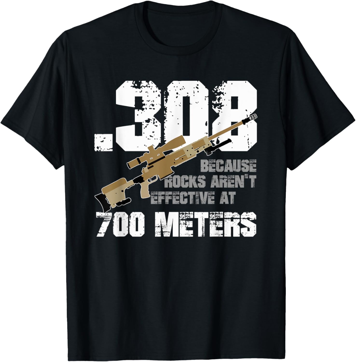 308 Because Rocks Arent Effective At 700 Meters Funny