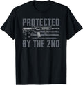 Protected By 2Nd Amendment Pro Guns 2A Ar15 Gun