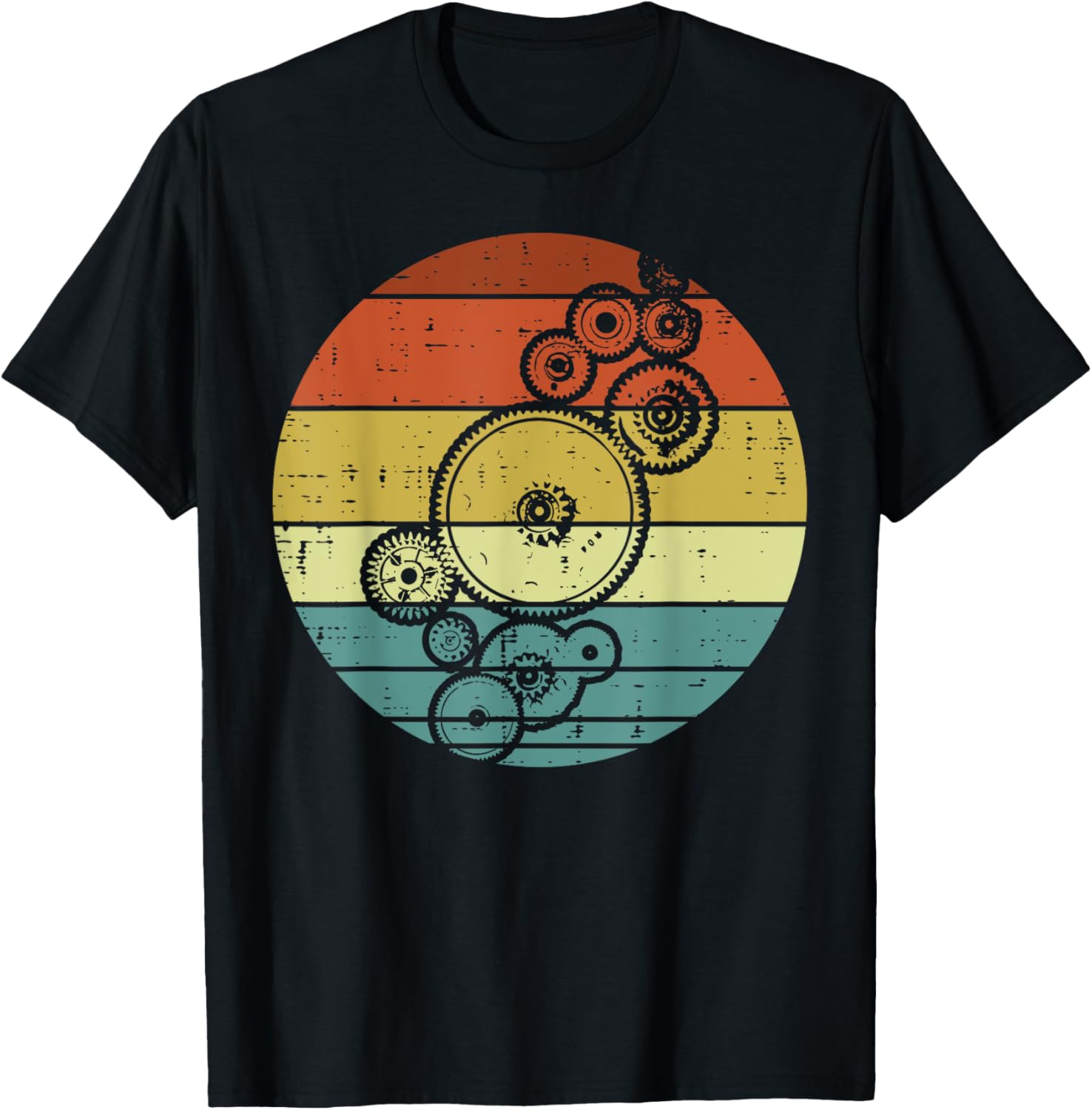 Gears Car Guys Retro Car Technician Auto Mechanic