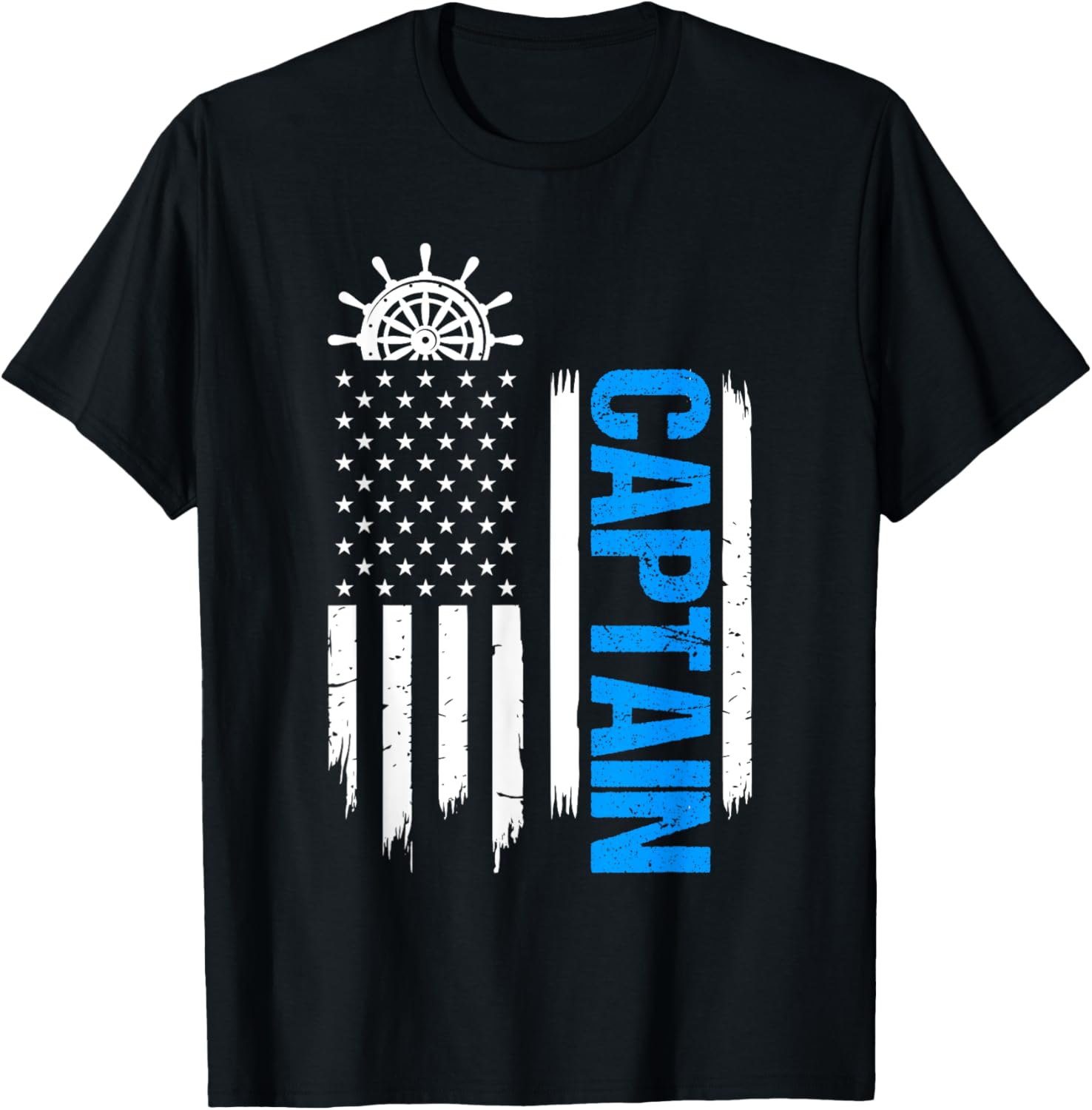 Captain American Flag Boat