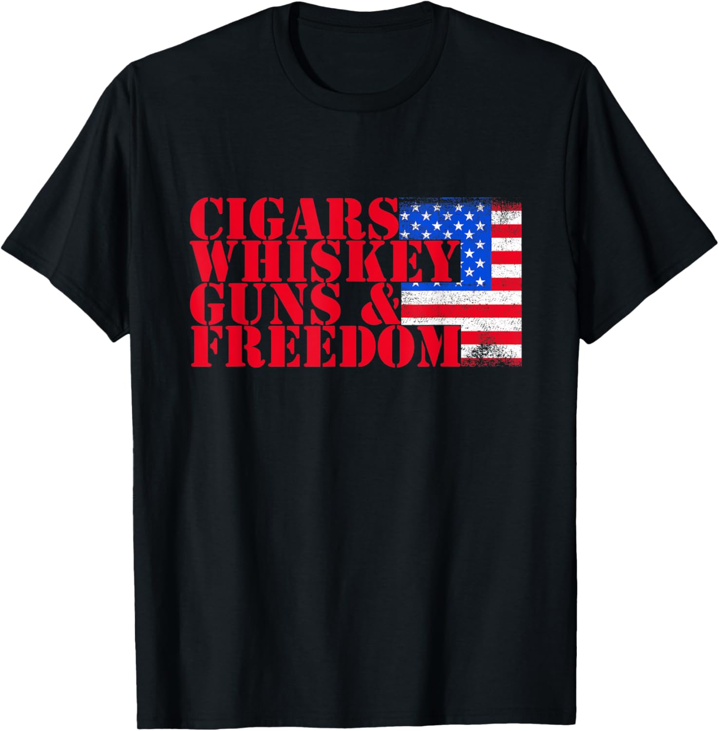 American Patriots Cigars Whiskey Guns Freedom