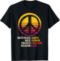 Peace Sign Birth Place Earth Race Human Religion Love