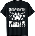 Dont Mess With My Labrador Retriever Dog Gun Paw